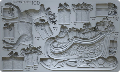 Santa's Sleigh ( No Packaging) - IOD Decor Mould Limited