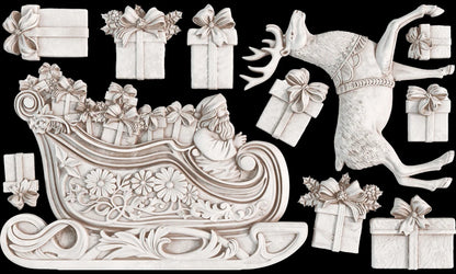 Santa's Sleigh ( No Packaging) - IOD Decor Mould Limited