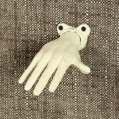 Cast Iron White Hand Wall Hooks