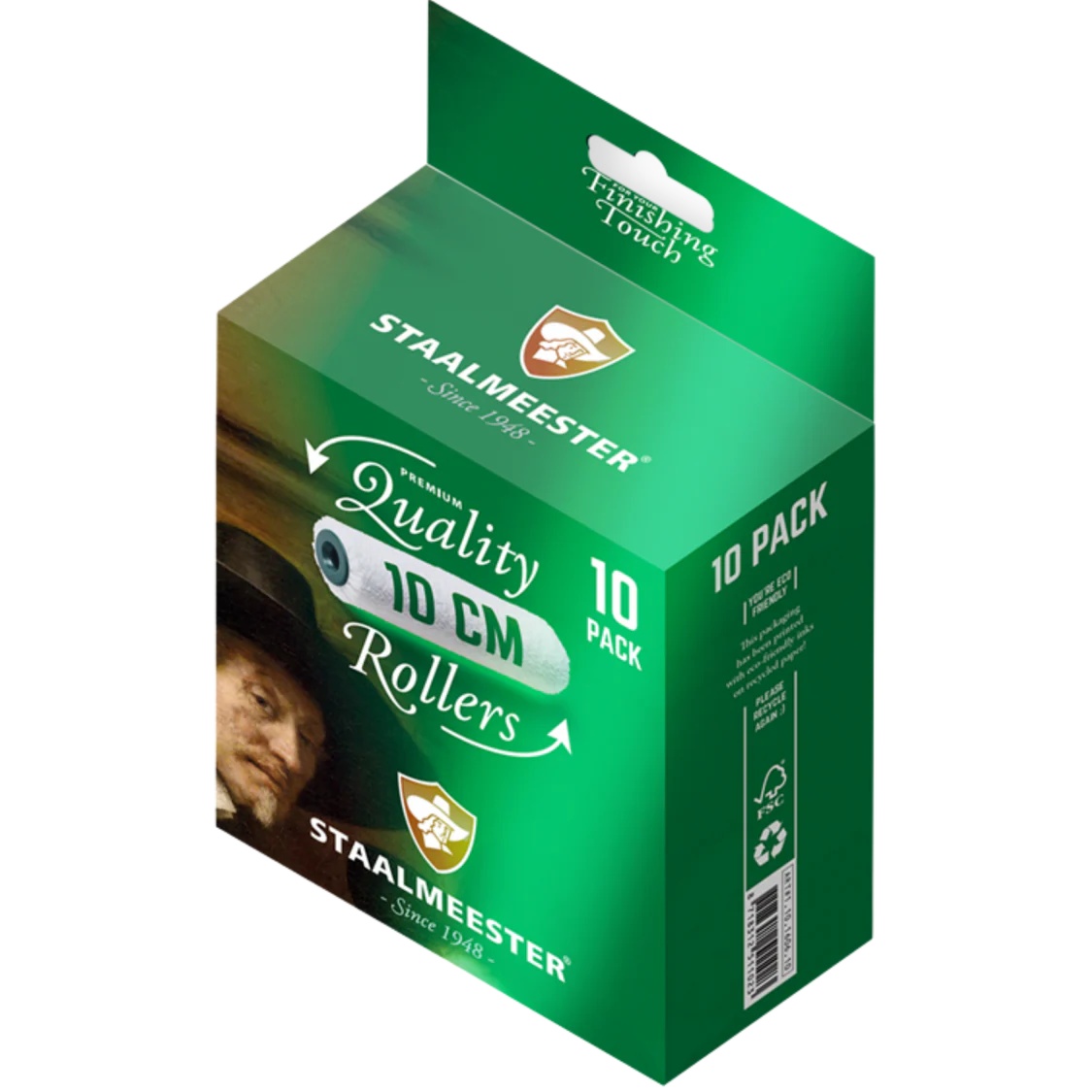 Microfelt High Quality 2pk MR01 1.10.1605.10 10cm by Staalmeester®