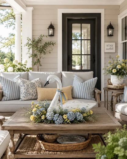 25in Tall Swan Accent Decor (Pick up Only)