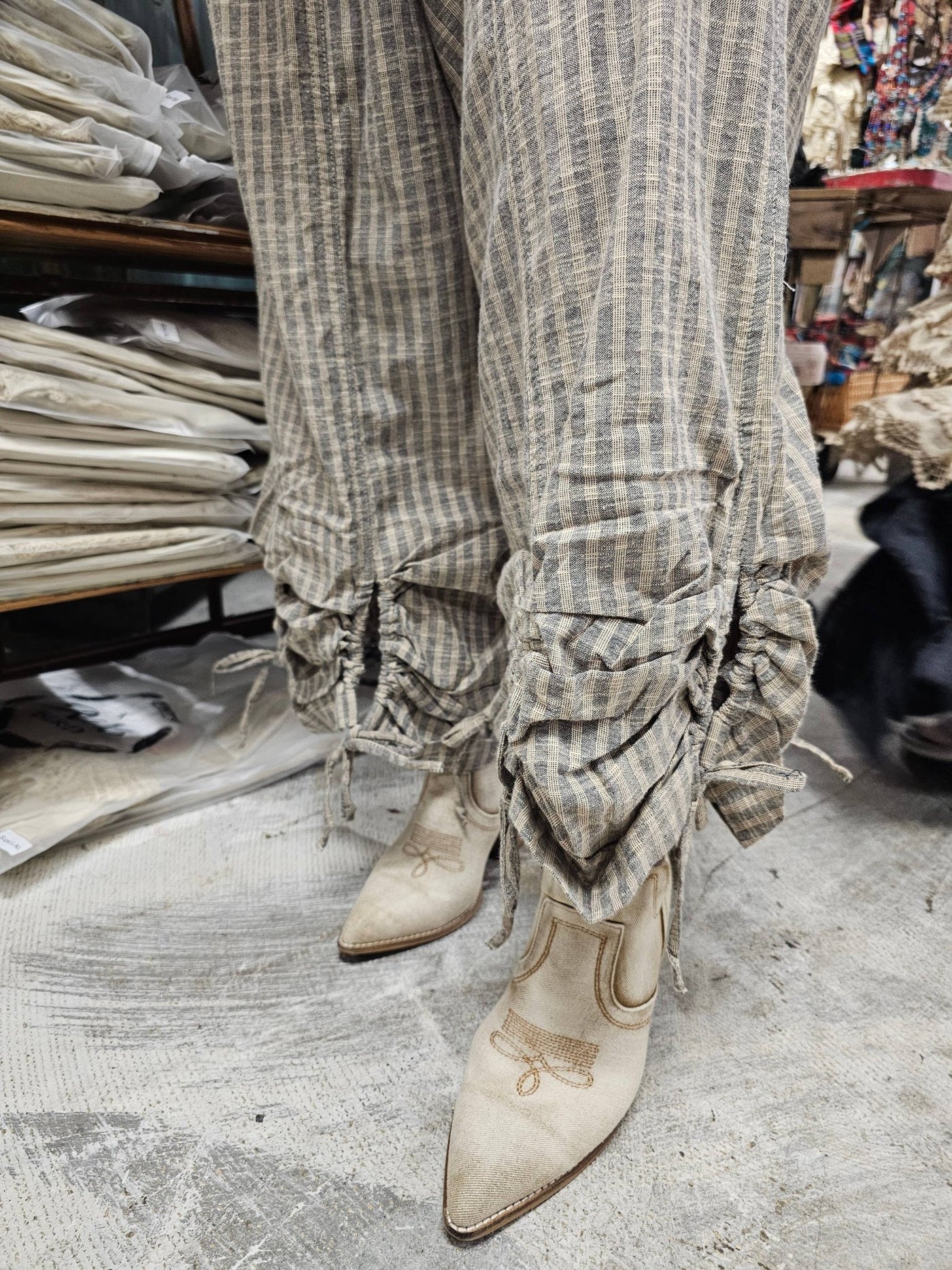 Stripe Peek a Boo Pant O/S - A Rare Bird