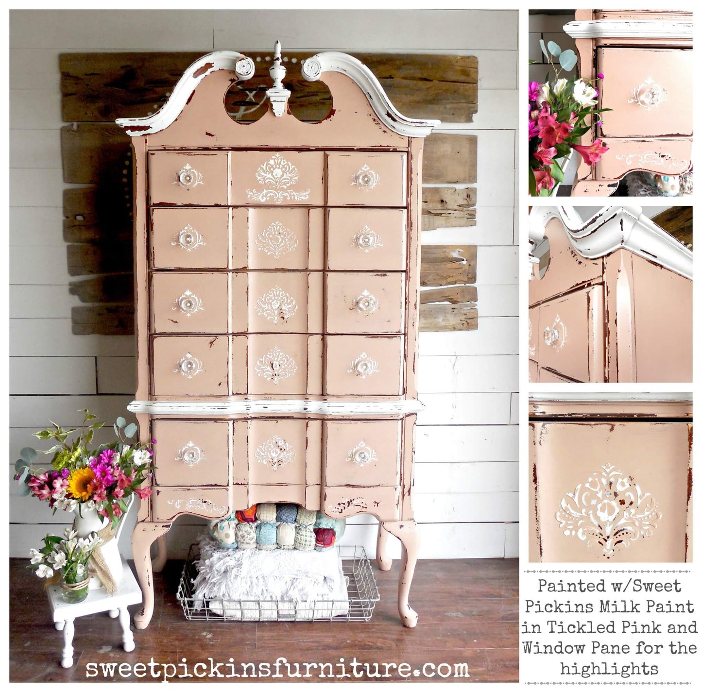 tickled pink – sweet pickins milk paint