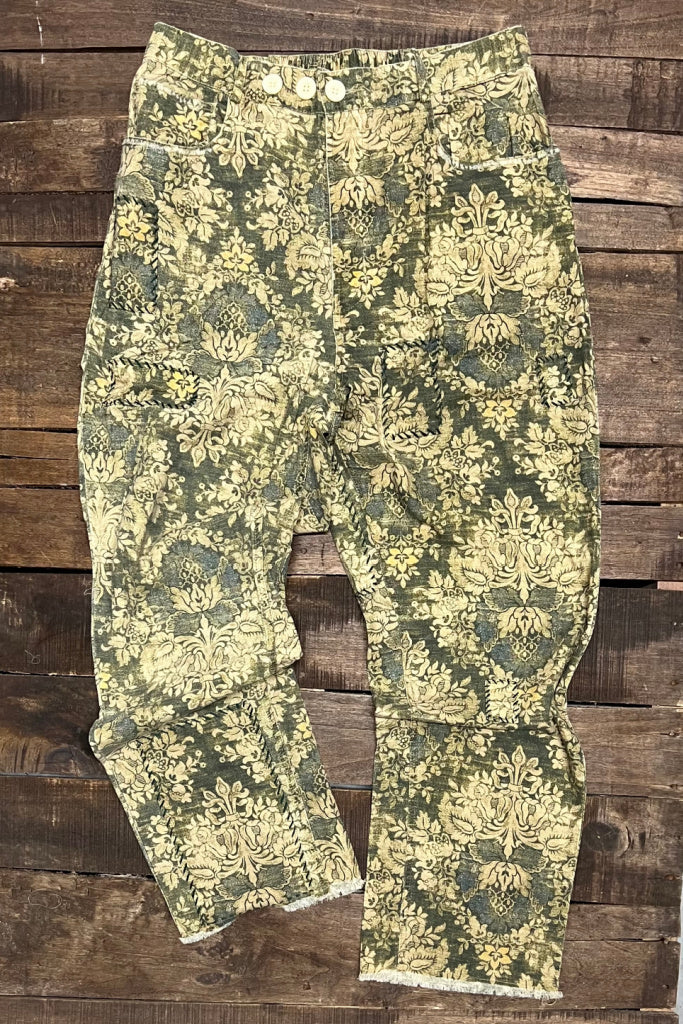 Jaded Gypsy - Traveler Pants, Vintage Gardens