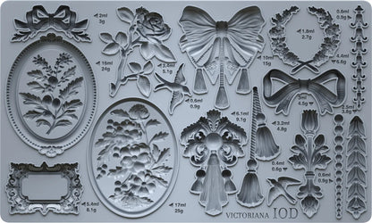Victoriana (𝗨𝘀𝗲𝗱 - 𝗟𝗶𝗸𝗲 𝗡𝗲𝘄) - IOD Decor Mould