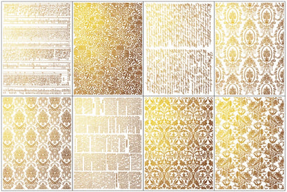 Emporium - Gilded Collection - 8 Sheet, 12x16 Pad IOD Decor Transfer™