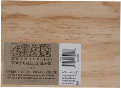 IOD Wood Art Gallery Blank 5x7 (2020)