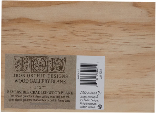 IOD Wood Art Gallery Blank 5x7