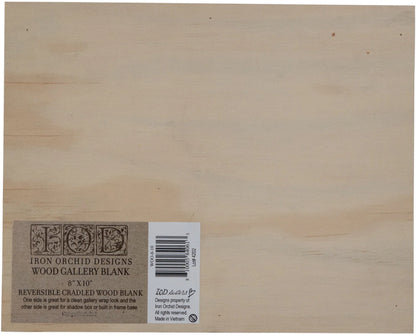 IOD Wood Art Gallery Blank 8x10 (2020)
