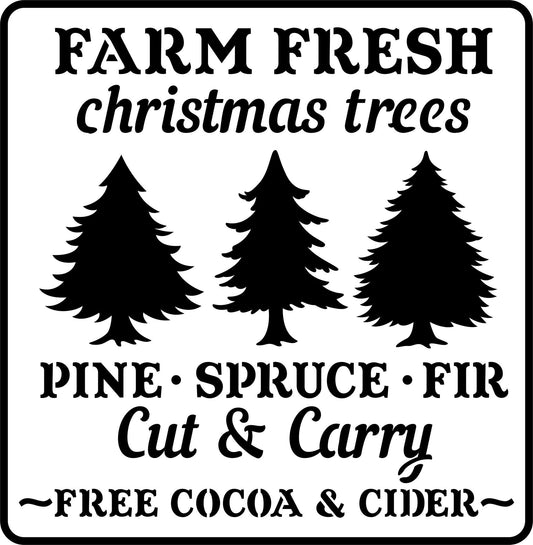 Farm Fresh Christmas - JRV Stencil Co