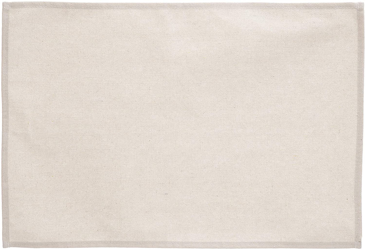 Natural Canvas Placemats, Set 4