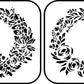 Floral Wreath - JRV Stencil Co