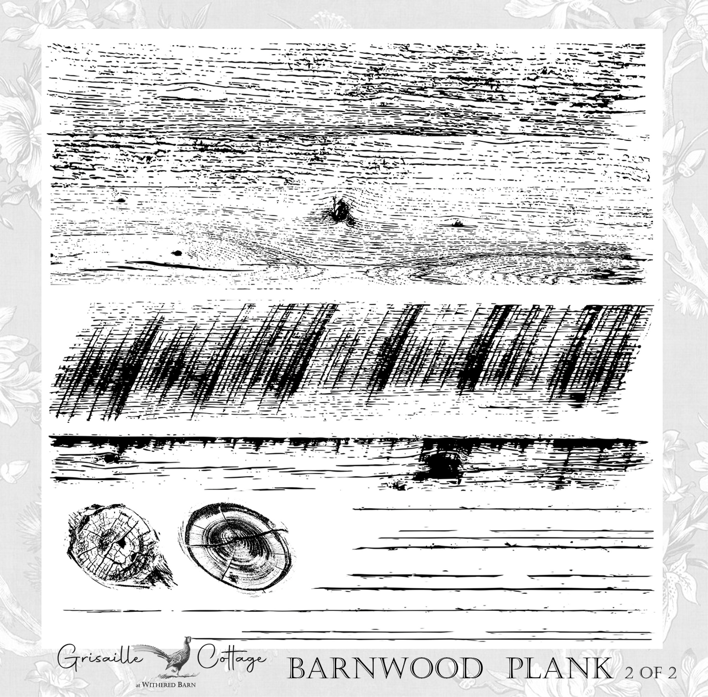 Barnwood Planks Set - IOD Decor Stamp