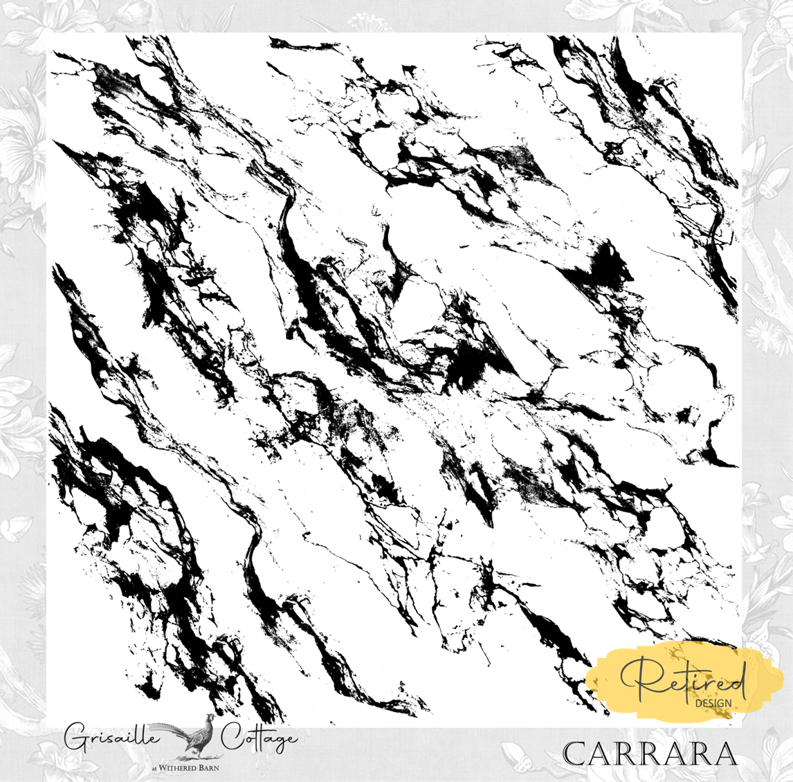 Carrara Marble - IOD Decor Stamp {Retired}