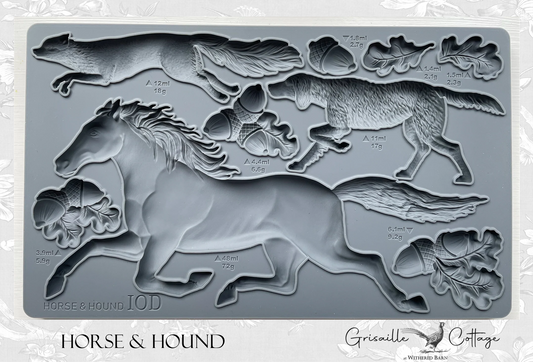 Horse & Hound - IOD Decor Mould