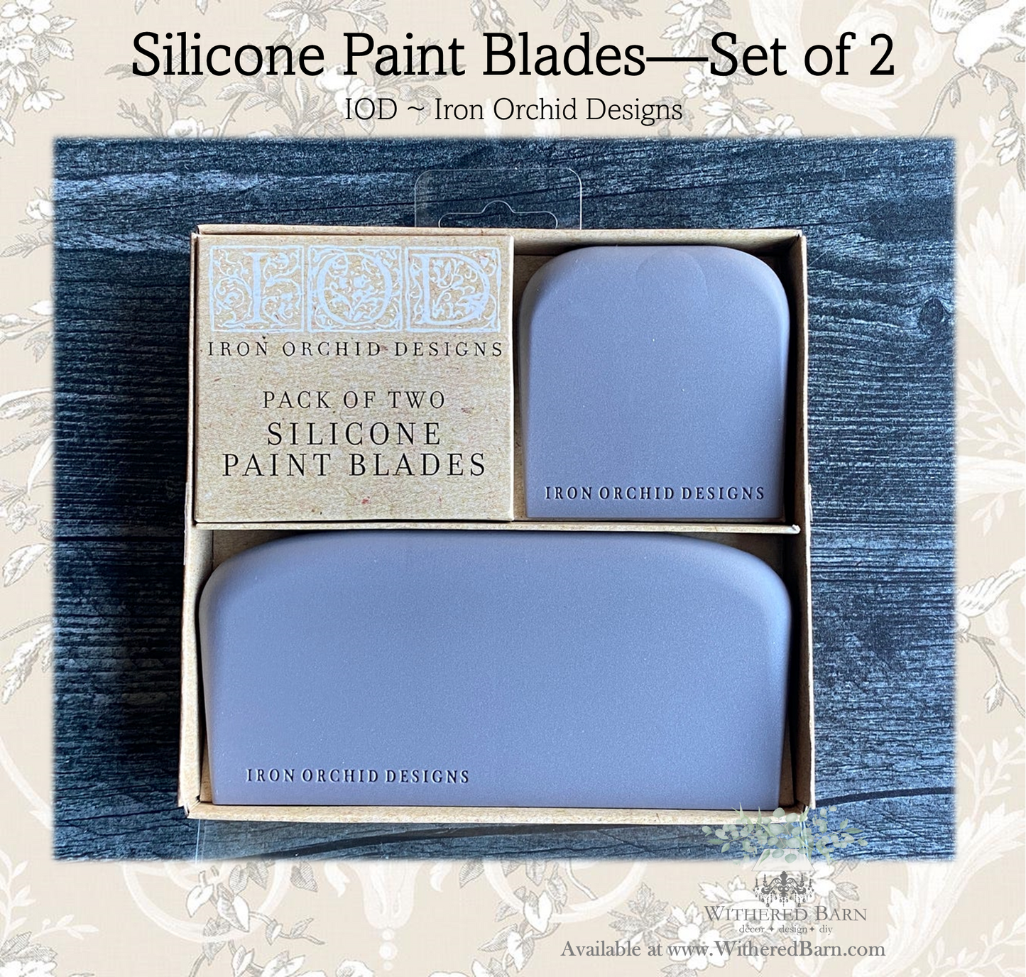 Silicone Paint Blade Set of 2