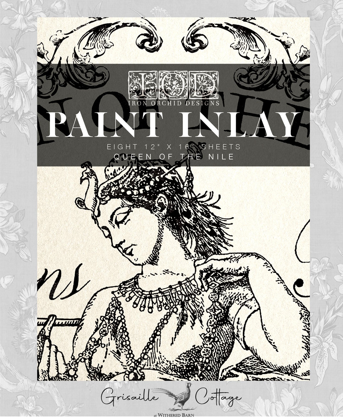 Queen of the Nile - IOD Paint Inlay™ LIMITED EDITION