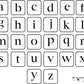 Lowercase Letters - JRV Stencil Co
