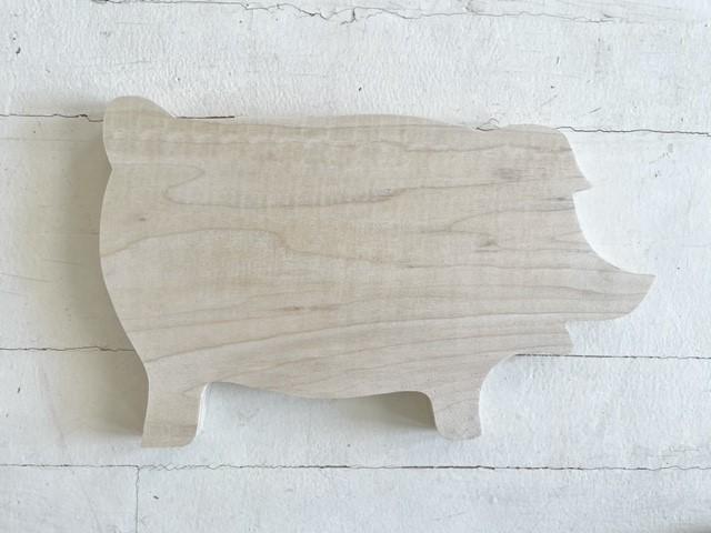 Farm Animal Wood Cutting Board