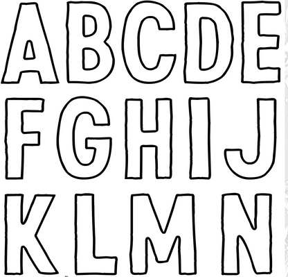 Retro Font 2-Sheet - Retired IOD Decor Stamp