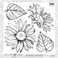 Sunflowers 2-Sheet - IOD Decor Stamp
