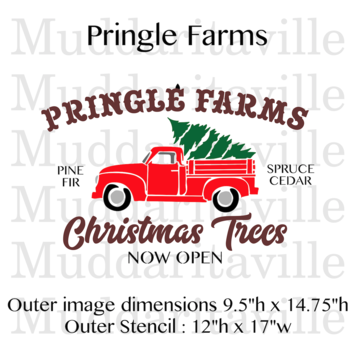 Pringle Farm Stencil