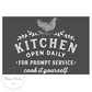 Cook It Yourself Chicken Mesh Stencil 12"x18"