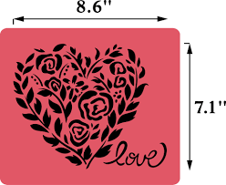 Two Hearts - JRV Stencil Co