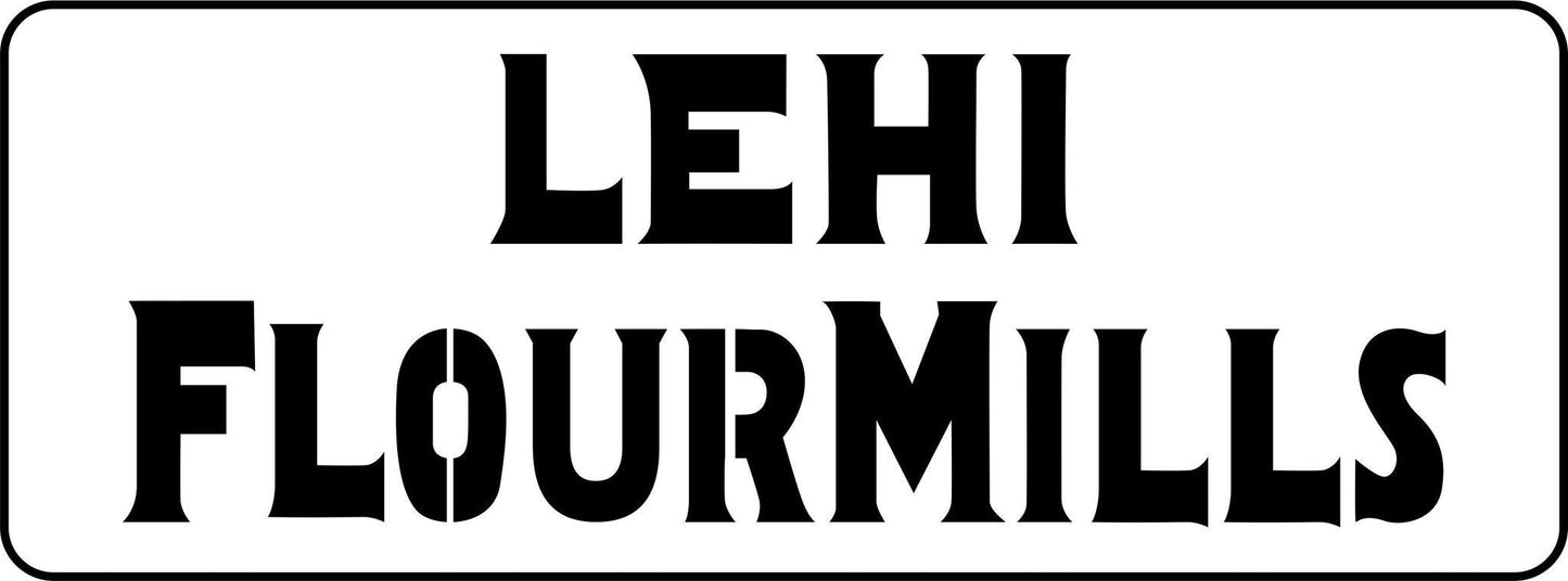 Lehi Flour Mill - JRV Stencil