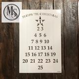 Countdown to Christmas Advent Tree